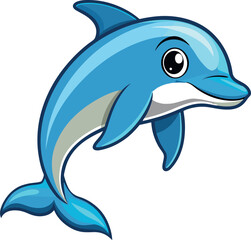 dolphin clip art vector