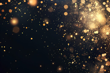 abstract fireworks background and space for text