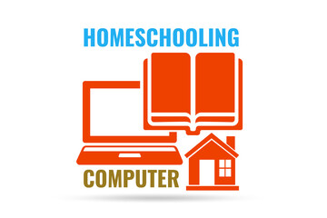 Home schooling concept as modern education method