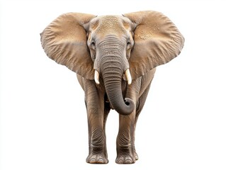 Fototapeta premium African Elephant with Large Ears.