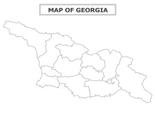 Political map. Political map of country with capital, province or state capital, major cities and town.