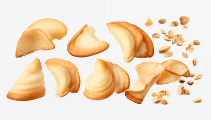 Fototapeta premium chinese new year cracker snack, fortune snack