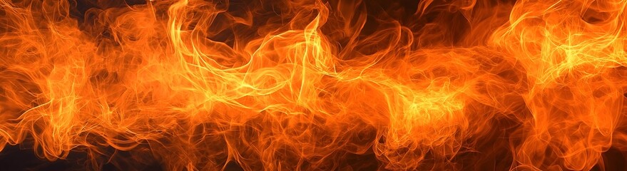 Fototapeta premium fire flames background