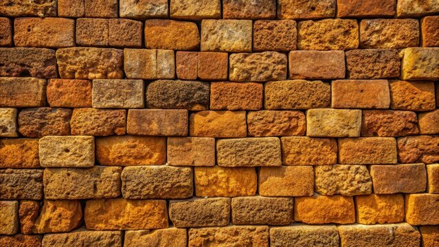 Rough textured laterite stone wall background, laterite, stone, wall, background, texture, rough, brown