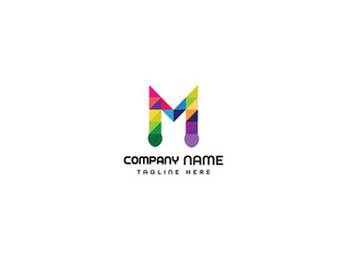 Modern letter logo design
