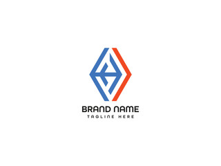 Naklejka premium Brand logo design