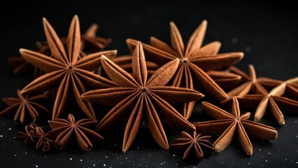  Elegant star anise perfect for culinary artistry