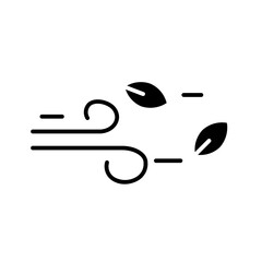 wind glyph icon