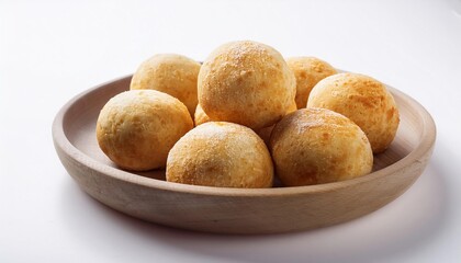 Spanish Food, Albondigas on white background isolated.