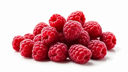  Fresh raspberries ripe and ready to eat