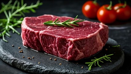  Savor the succulent delight of a perfectly cooked steak