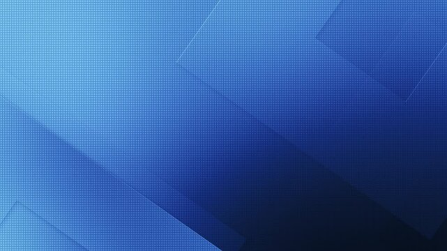 Minimal motion design abstract tech blue background. Seamless loop