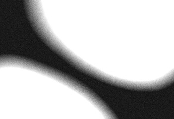 Abstract black and white gray grainy texture gradient background
