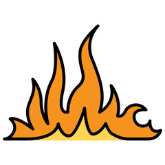 Flame icon