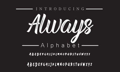 Artistic Brush Script Font for Creative Projects, Branding, and Invitations | Handwritten Style to Enhance Your Designs