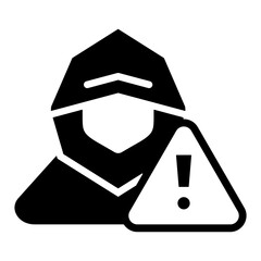 Hacker Alert Icon