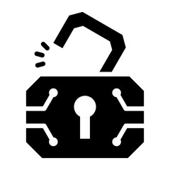 Cybersecurity Incident Icon