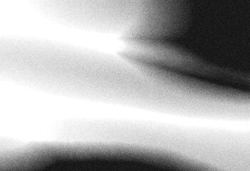 Abstract black and white gray grainy texture gradient background