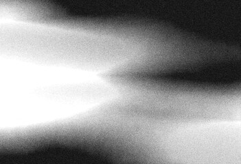 Abstract black and white gray grainy texture gradient background