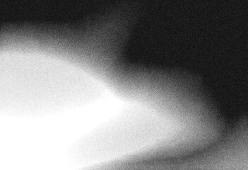 Fototapeta premium Abstract black and white gray grainy texture gradient background