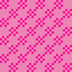 Scotch seamless pattern, Grigham pattern, abstract striped at cute and seamless pattern design for decorating, wallpaper, wrapping paper, fabric, and background, violet and green Scotch seamless patte