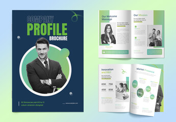 Modern Company Profile Brochure Layout