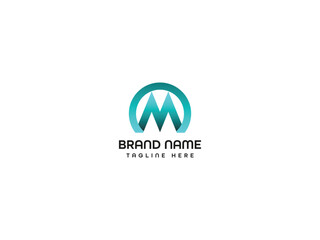 Fototapeta premium Business modern letter logo design
