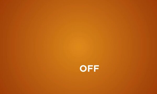 Mega sale promotion video for advertising  abstract orange background