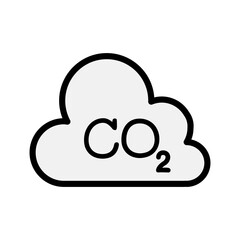 Air pollution icon
