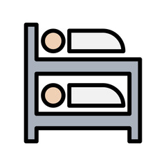 Bunk bed icon