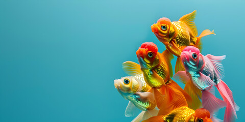 Goldfish Wearing Bow Ties