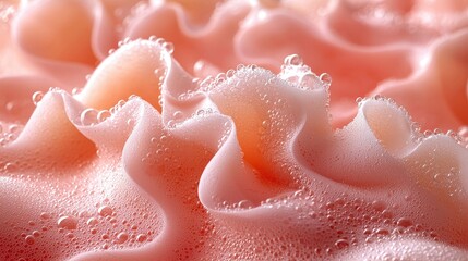 Fototapeta premium Abstract Pink Water Droplets Texture Background