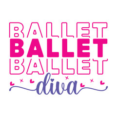 Ballet-Dancer Svg Design