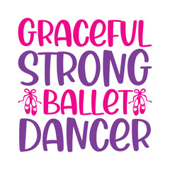 Ballet-Dancer Svg Design