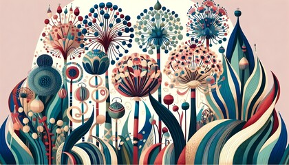 "Jardines de Ensue&ntilde;o: Vuelo de los Dientes de Le&oacute;n"