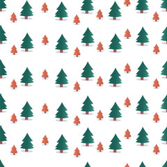 Minimal Christmas Tree Pattern