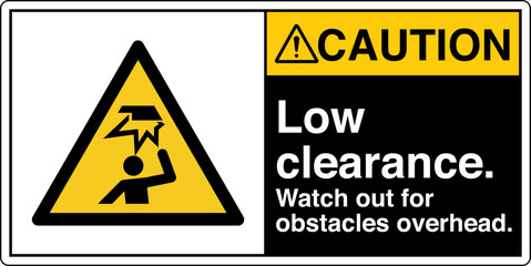 Obraz premium ANSI Z535 Safety Sign Marking...