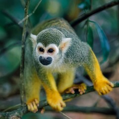 Fototapeta premium saimiri