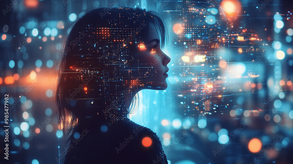 Aufkleber creating connections in a digital world