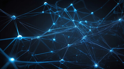 Abstract Digital Network, technology background