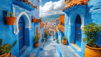 Blue City of Chefchaouen, Morocco
