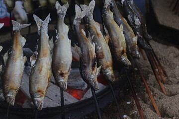 鮎の塩焼き