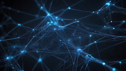 Abstract Digital Network, technology background