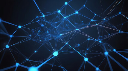 Abstract Digital Network, technology background