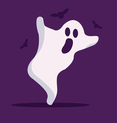 Halloween themed banners and patterns. Halloween theme vector illustration