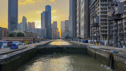 London Financial District South Quay Canary Wharf