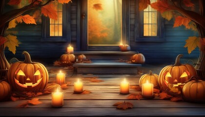 Obraz premium halloween pumpkin