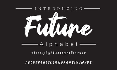 Modern Brush Font for Trendy Branding and Creative Invitations | Perfect for Unique Projects and Eye-Catching Designs