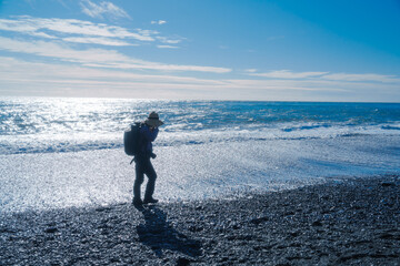 アイスランドのダイアモンドビーチ