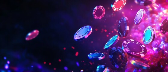 Obraz premium Visually appealing minimalist banner for Non GAME STOP Casino section